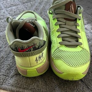 JA Morant Nike Kids Neon Green Boys  Sneakers